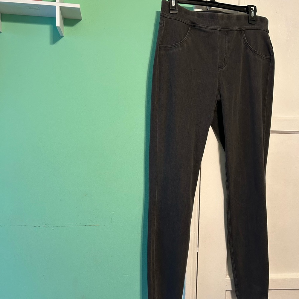 Source Unknown Gray Jeggings Slim Fit